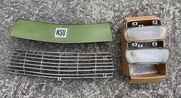 Oldtimer NSU Ro 80 Wankel 69 - Teile Konvolut