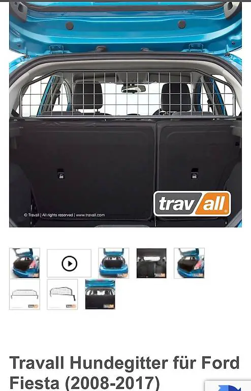 Hundegitter für Fiesta ST