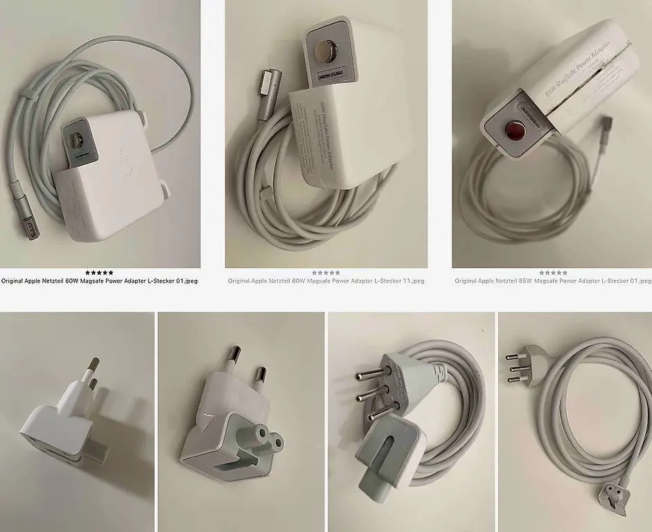 Original Apple Netzteil Magsafe Power Adapter mit L-Stecker
