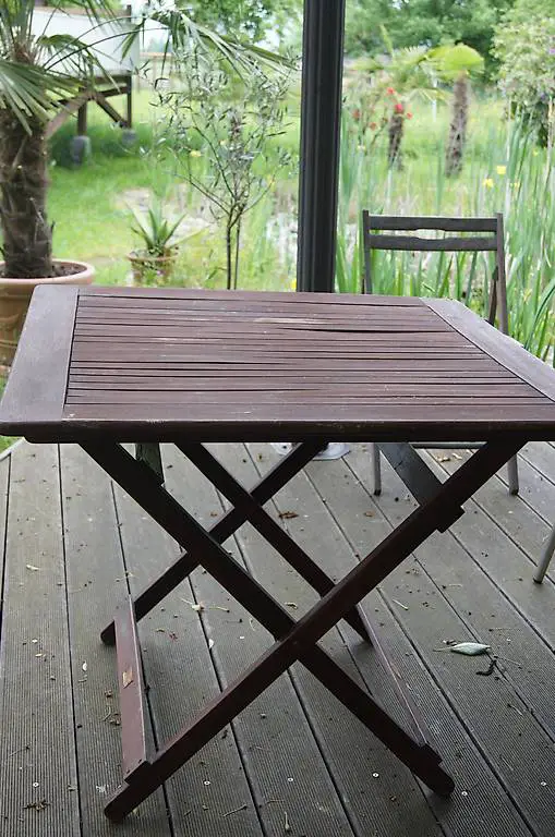 Teakholz Gartentisch klappbar