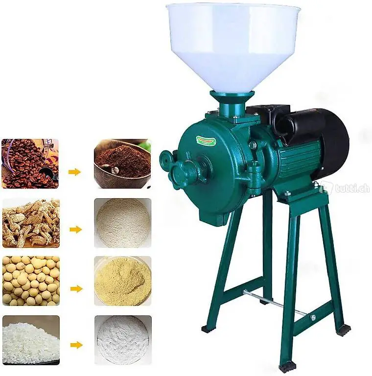  Kornmühle Getreidemühle Elektrisch Schrotmühle