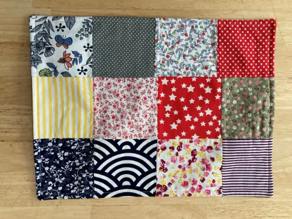 2 Tischsets Patchwork, klein