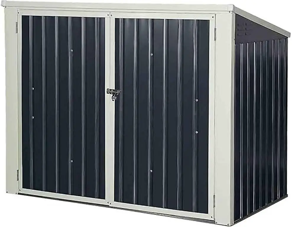 Robuster Metall-Gartenschuppen - Wasserdicht, Grossraum