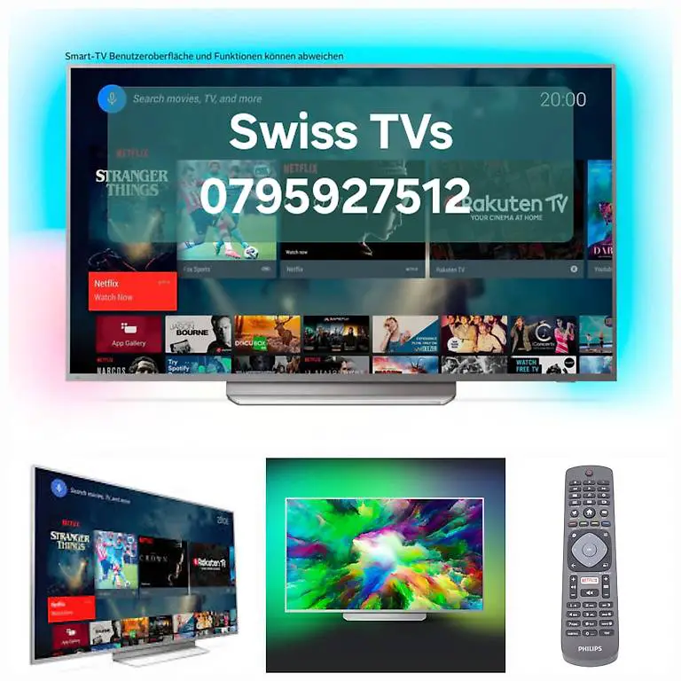 Ambilight Philips Android SMART TV 55 Zoll 140cm UHD 4K