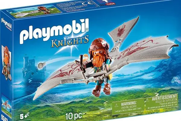 K..130) Playmobil Zwergenflugmaschine