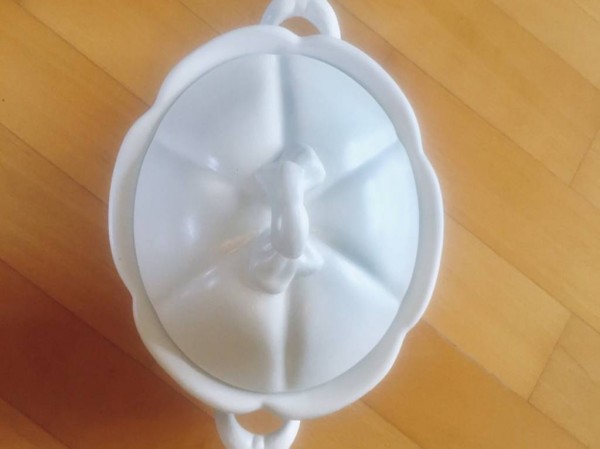 Wunderschöner Porzellan - Topf aus Portugal