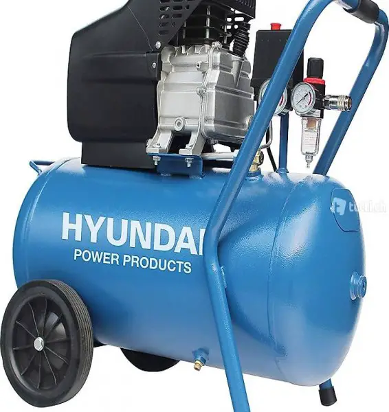  Druckluftkompressor mit 50L Druckbehälter, ölgeschmiert