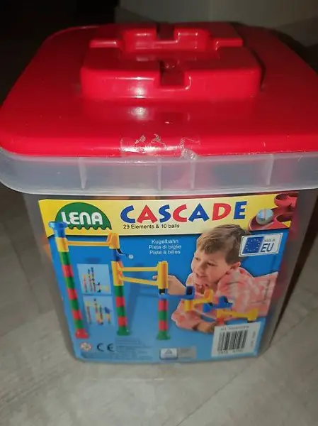 Murmelbahn inkl. Murmel