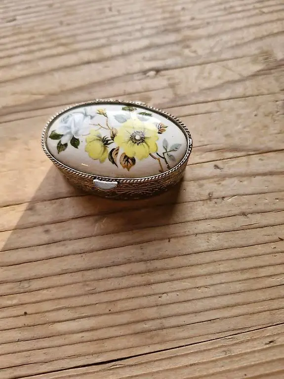 Schmuckdose Dose Silber SF