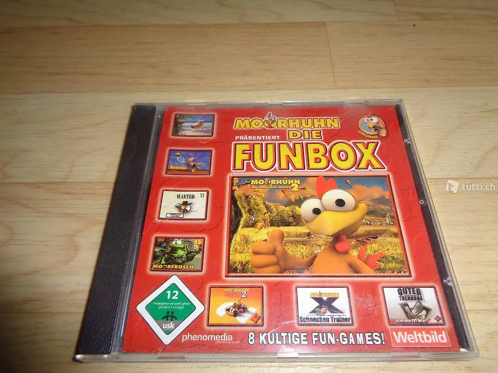 Computerspiel: Moorhuhn Die Funbox