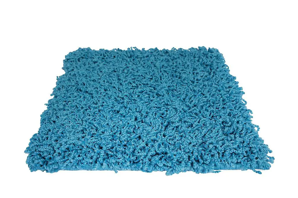  Hochflor Teppich 240 x 340 cm türkis