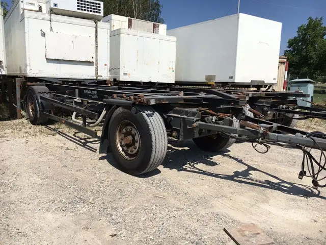 KÖGEL, AWE 18 P Wechselbrückenanhänger, Wechselrahmen / Containerchassis