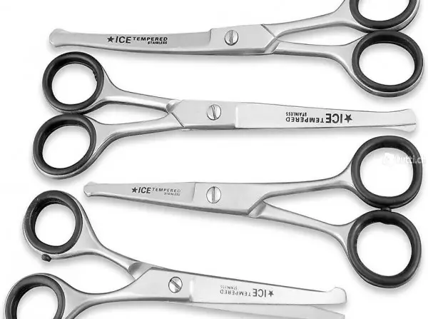  Fellschere Gerade Gebogen Hunde-Haarschere