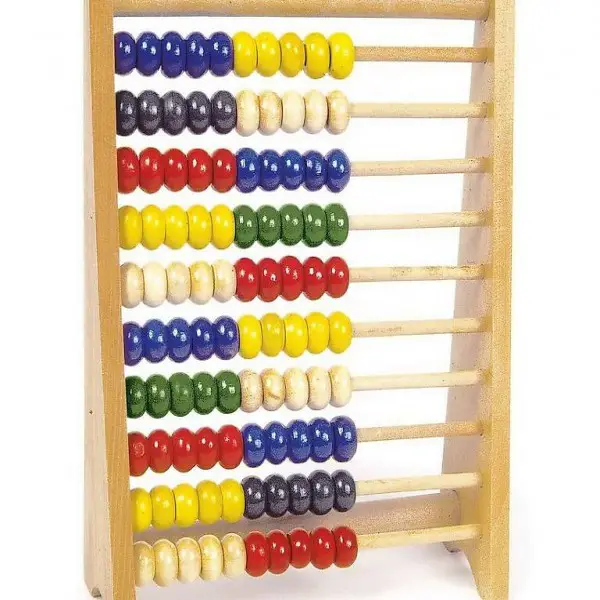  Rechenrahmen, Abakus Gross, 10 Reihen