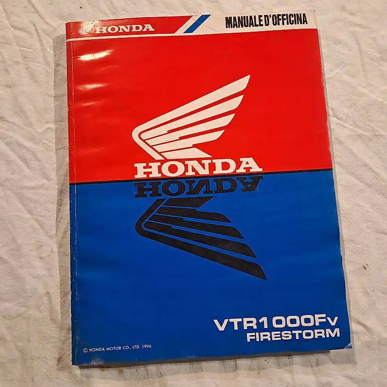 Manuale di officina Honda VTR100Fv