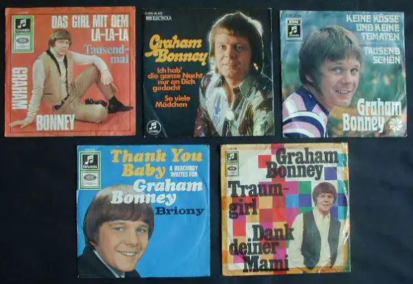 GRAHAM BONNEY Sammlung: 5 Vinyl Platten zusammen