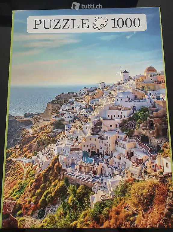 Puzzle Santorini, 1000 Teile