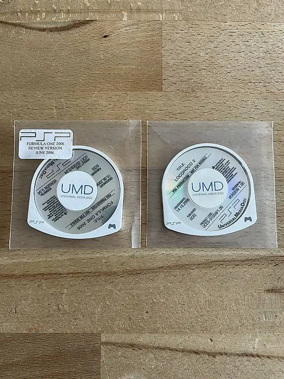 2 Sony PSP PROMO Pre Production Spiele