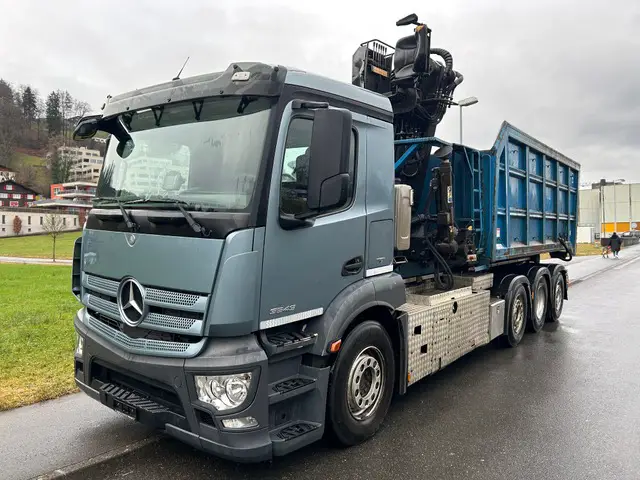 MERCEDES-BENZ, Mercedes Antos 3243 8x2, Abrollkipper (Haken)