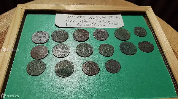 pz 16 monete Antiche