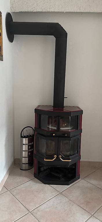 Schwedenoffen mit Kachel