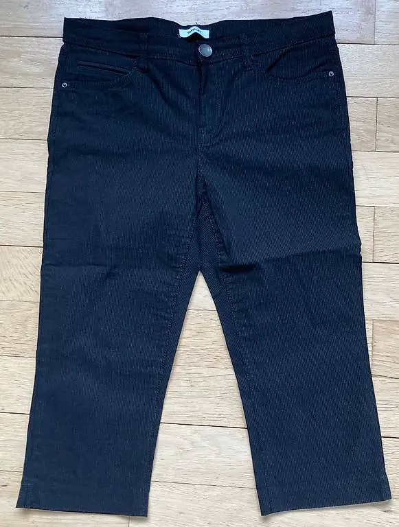 Stoffhose schwarz Gr. 38 3/4 Lang