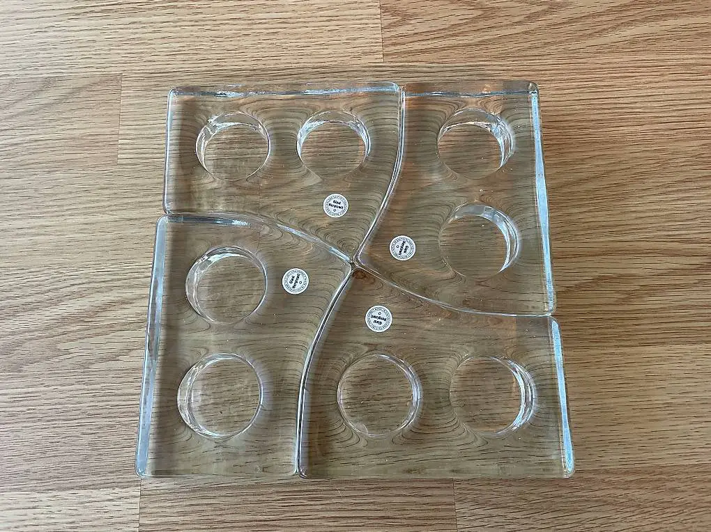 Glasi Hergiswil - Kerzenhalter Puzzle, 4 Teile