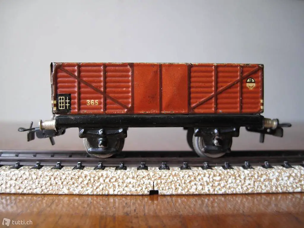 Märklin Spur HO 365 Offener Güterwagen