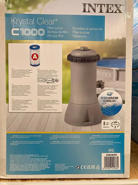 Filterpumpe für Pool