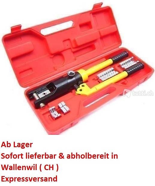  NEU Presszange Crimpzange hydraulisch