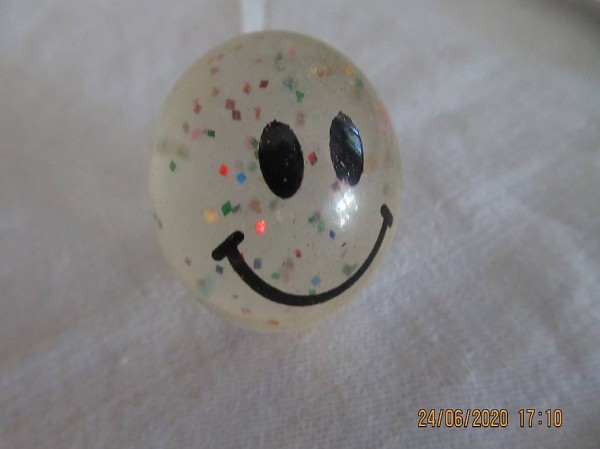  Glasklarer Vollgummiball, der beliebte davonhüpfer