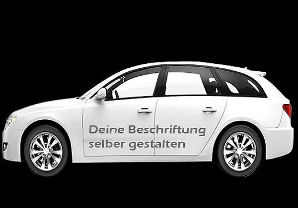  Text für die Heckscheibe oder Seitenfront