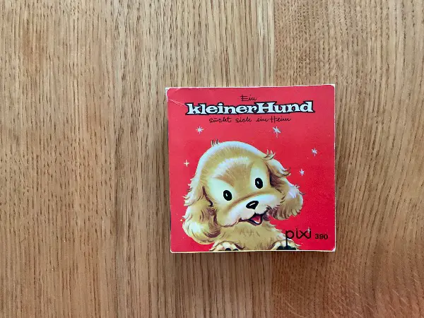 altes Pixi “ Ein kleiner Hund sucht such ein Heim “ 1984