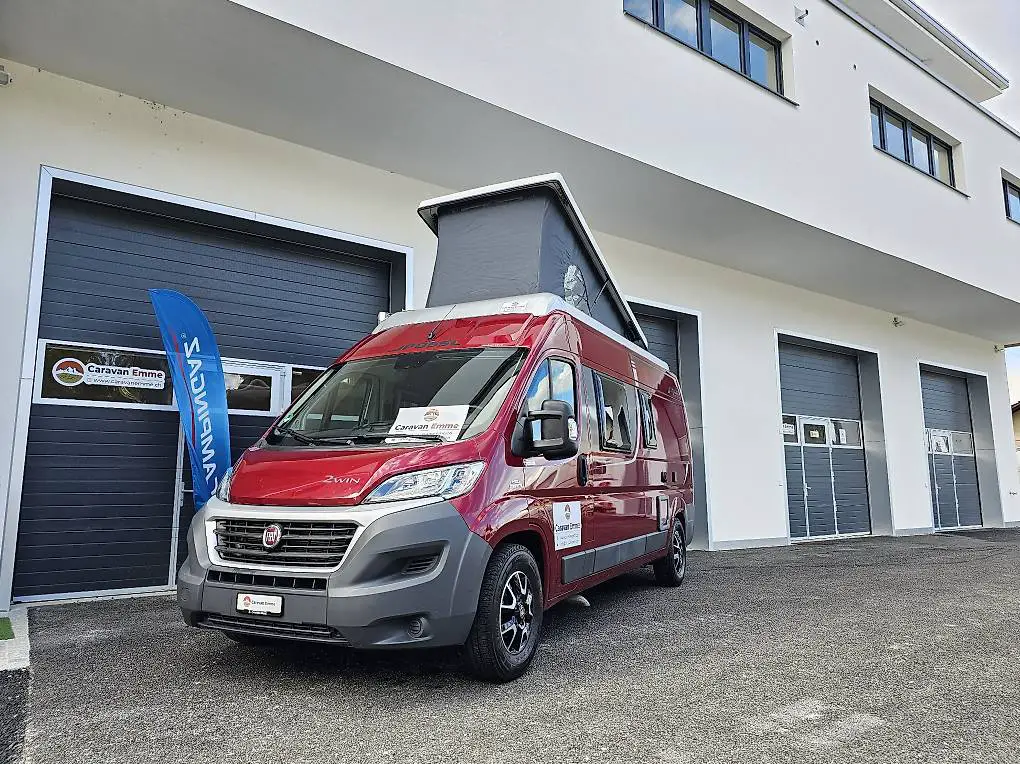Wohnmobil Pössl 2 Win mit Automat, Solar, Markise