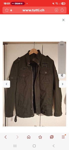 Jacke Millitär style