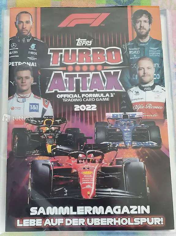 Raccolta figurine Turbo Attax Formula 1