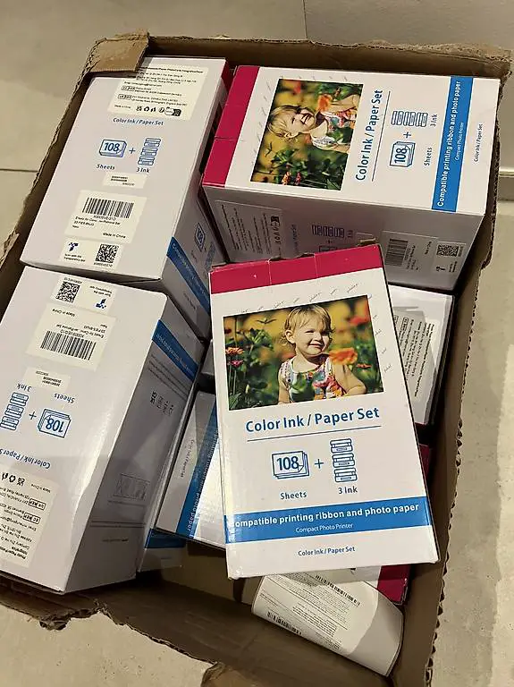 Canon Selphy Fotopapier und Patronen