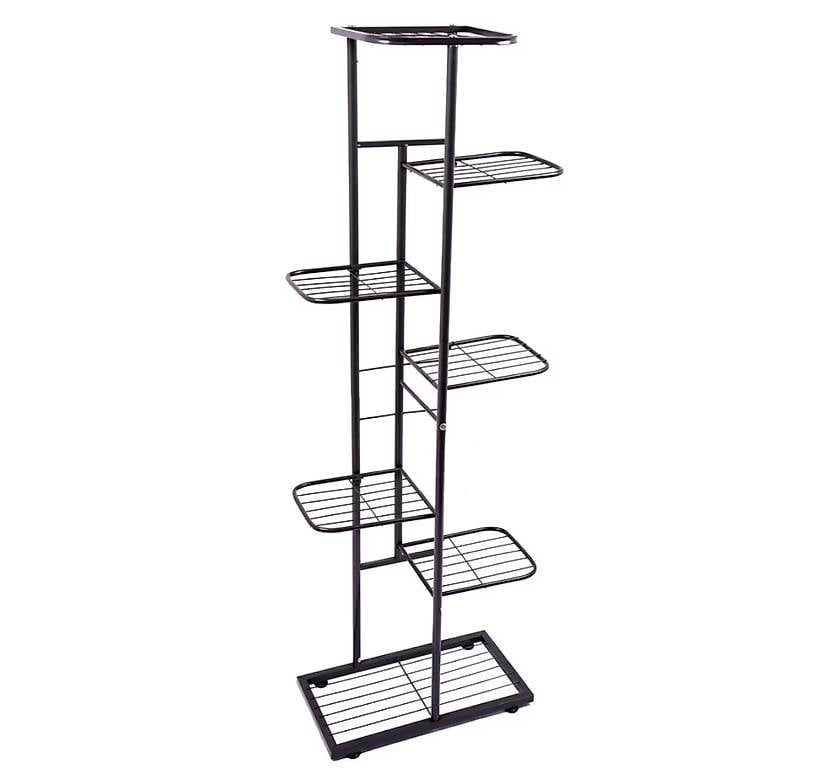 Pflanzenständer 126 x 43 x 22 cm schwarz