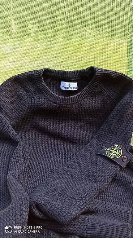 Stone Island Pullover in Schwarz, neuwertig