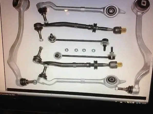  BMW E39 5ER QUERLENKERSATZ VORNE AXSEN KOMPLET