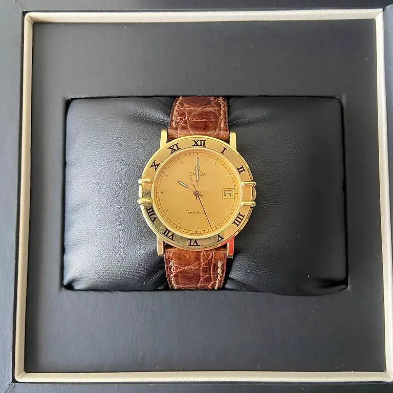 Omega Constellation "Manhattan"-Line Saphirglas