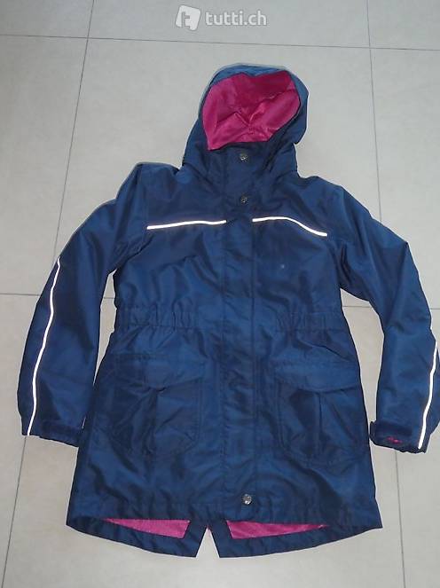 Allwetterjacke 3 in 1, Grösse 146/152, Farbe blau