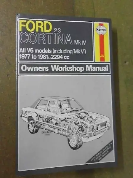 Reparaturbuch Werkstattanleitung FORD Taunus Cortina Oldtime