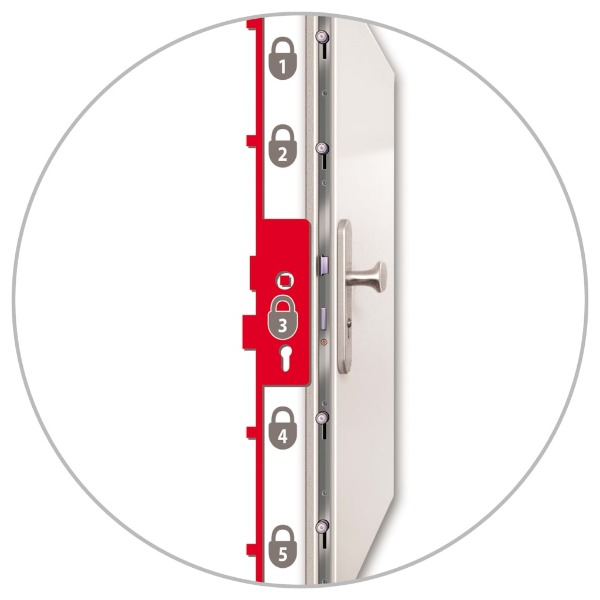  Haustür Anthrazit 108×208 cm 246