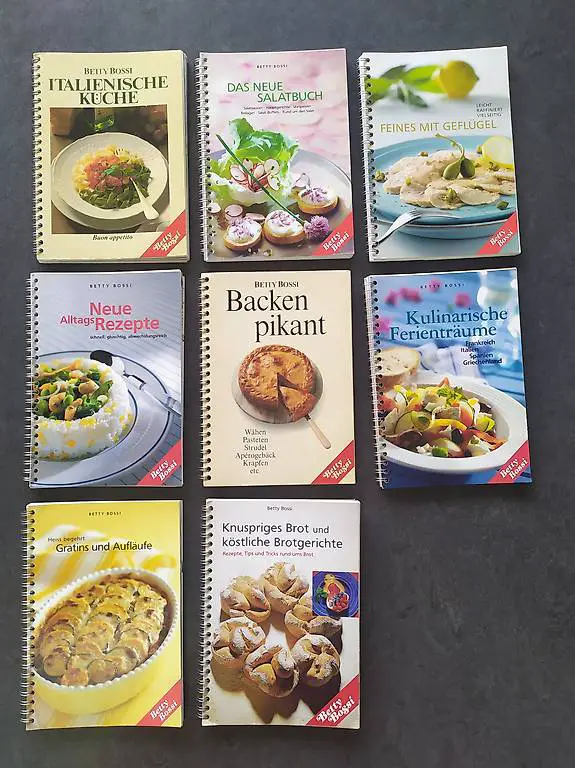 Betty Bossi Kochbücher