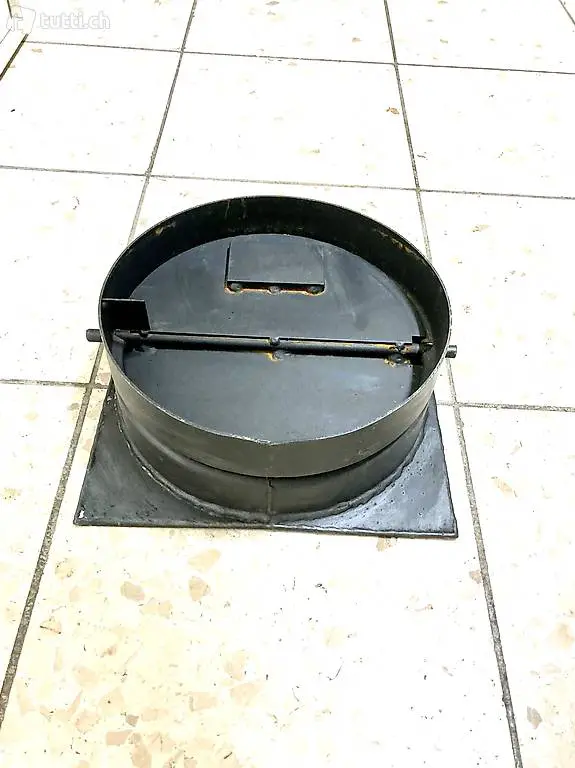 Kaminrohrklappe 25cm