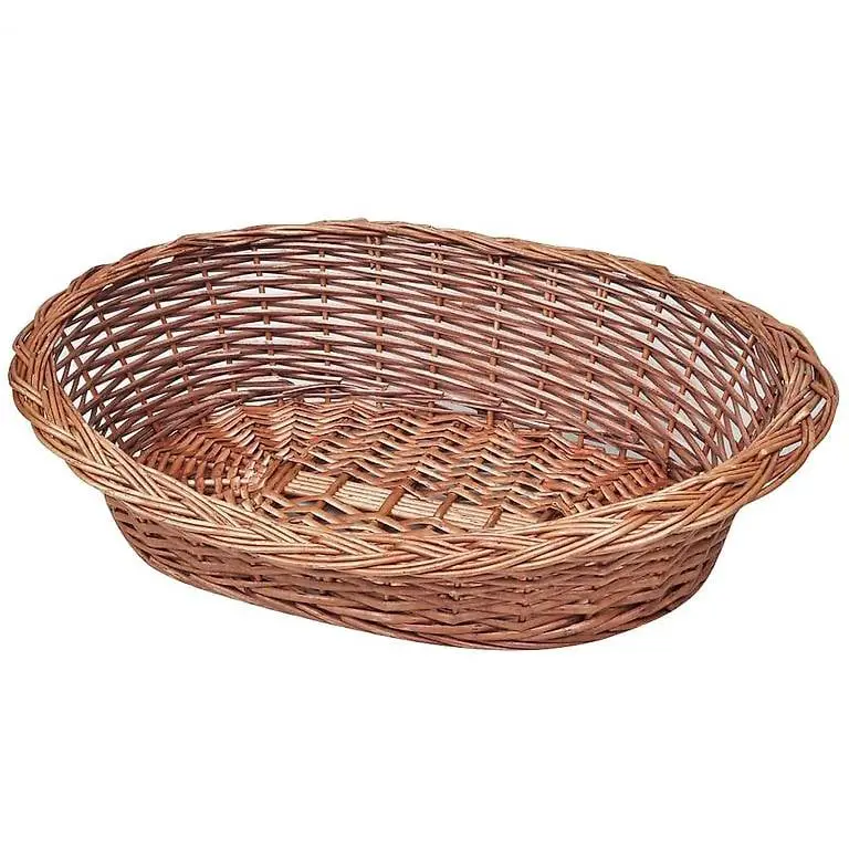 Hundekorb aus Weide Natur 69 cm