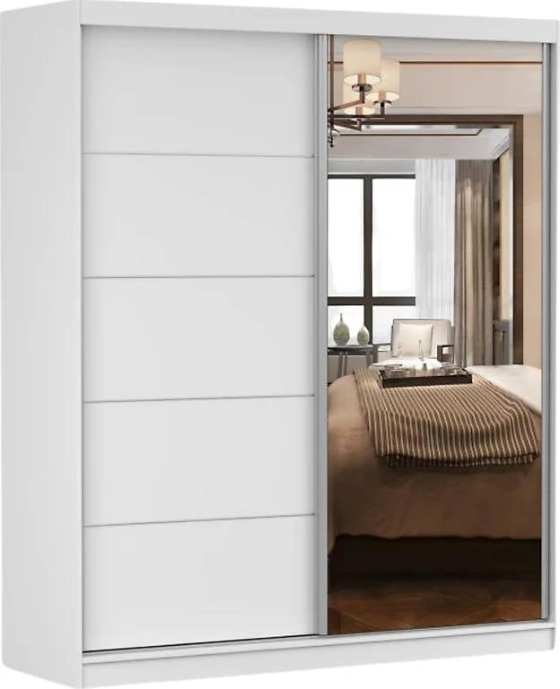 Fabryka Mebli Id? czak Kleiderschrank mit Spiegel - Schwebetü