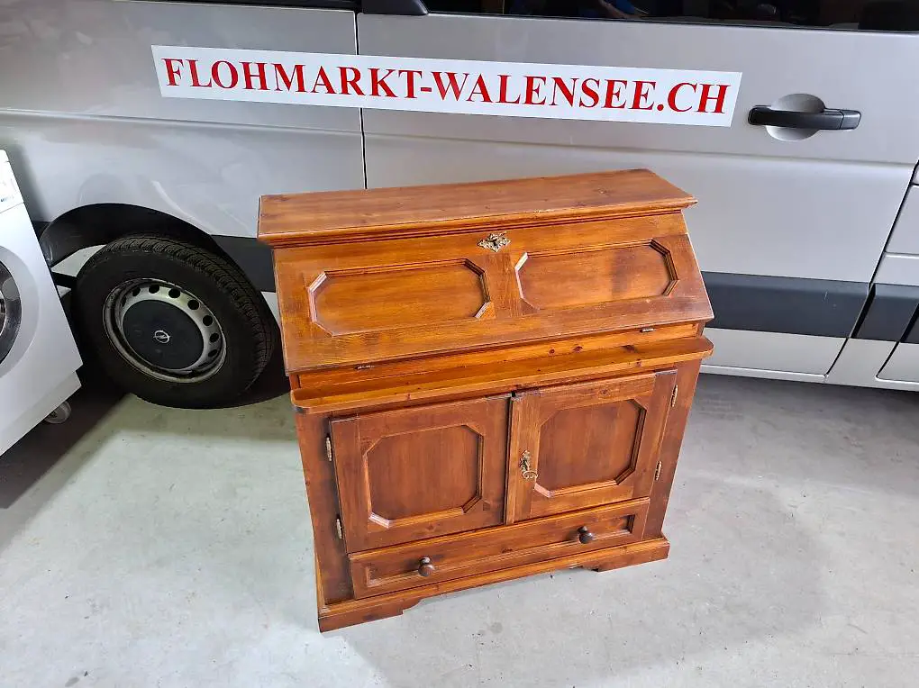 alter schöner Holz Sekretär - Schreibkommode
