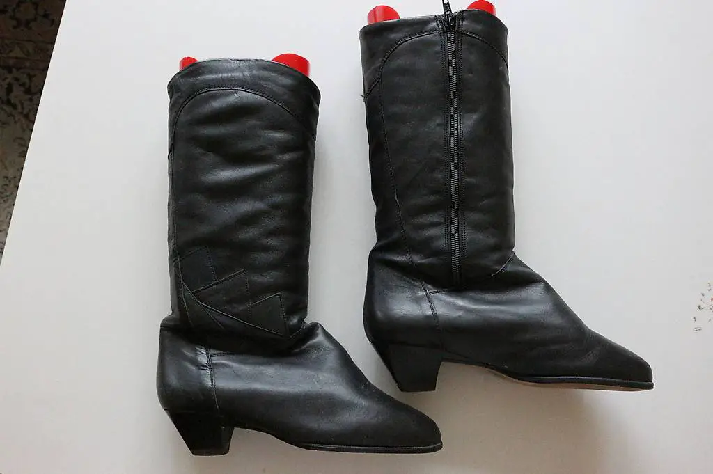 damen-stiefel schwarz gr. 37